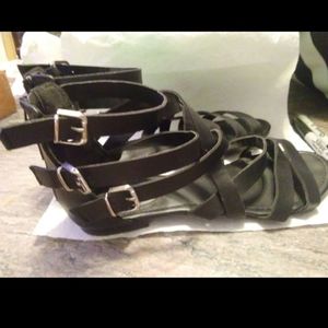 ♡Breckelles Leather Gladiator  Sandal